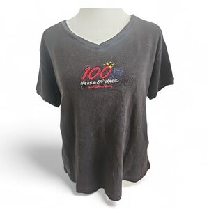 VTG Walt Disney World “100 Years of Magic” Embroidered 100% Cotton T-Shirt L